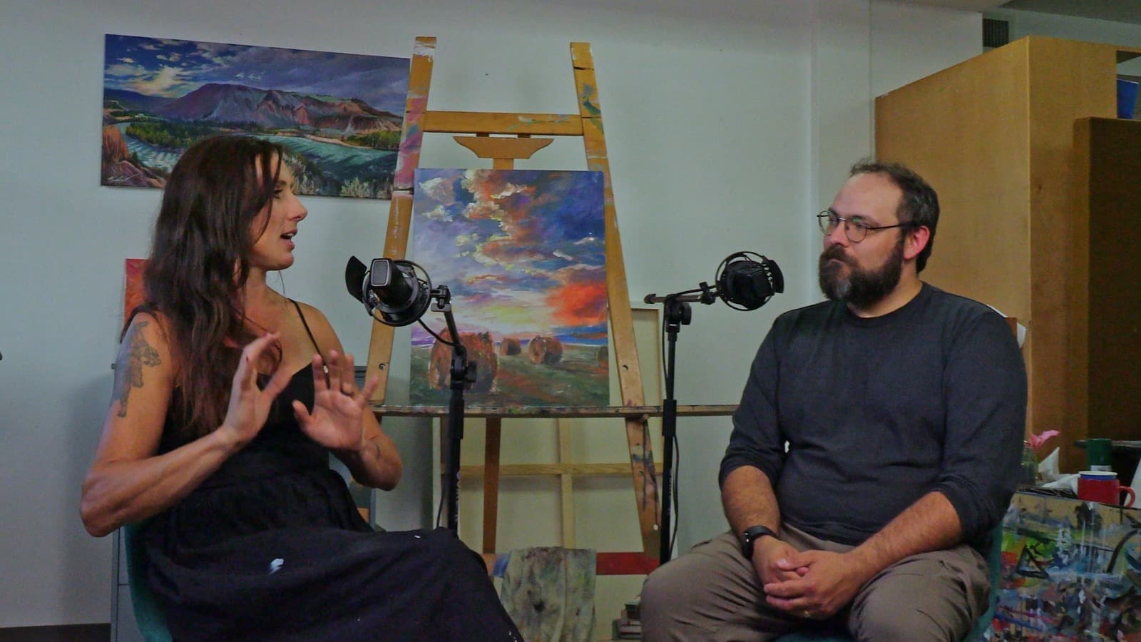 Video Podcaster Rohan Keenan interviews Tiffany Jorgenson, a painter who has provided so much colour to Williams Lake. Explore this conversation and so many more with rural artists creating in the Cariboo-Chilcotin on April 8.