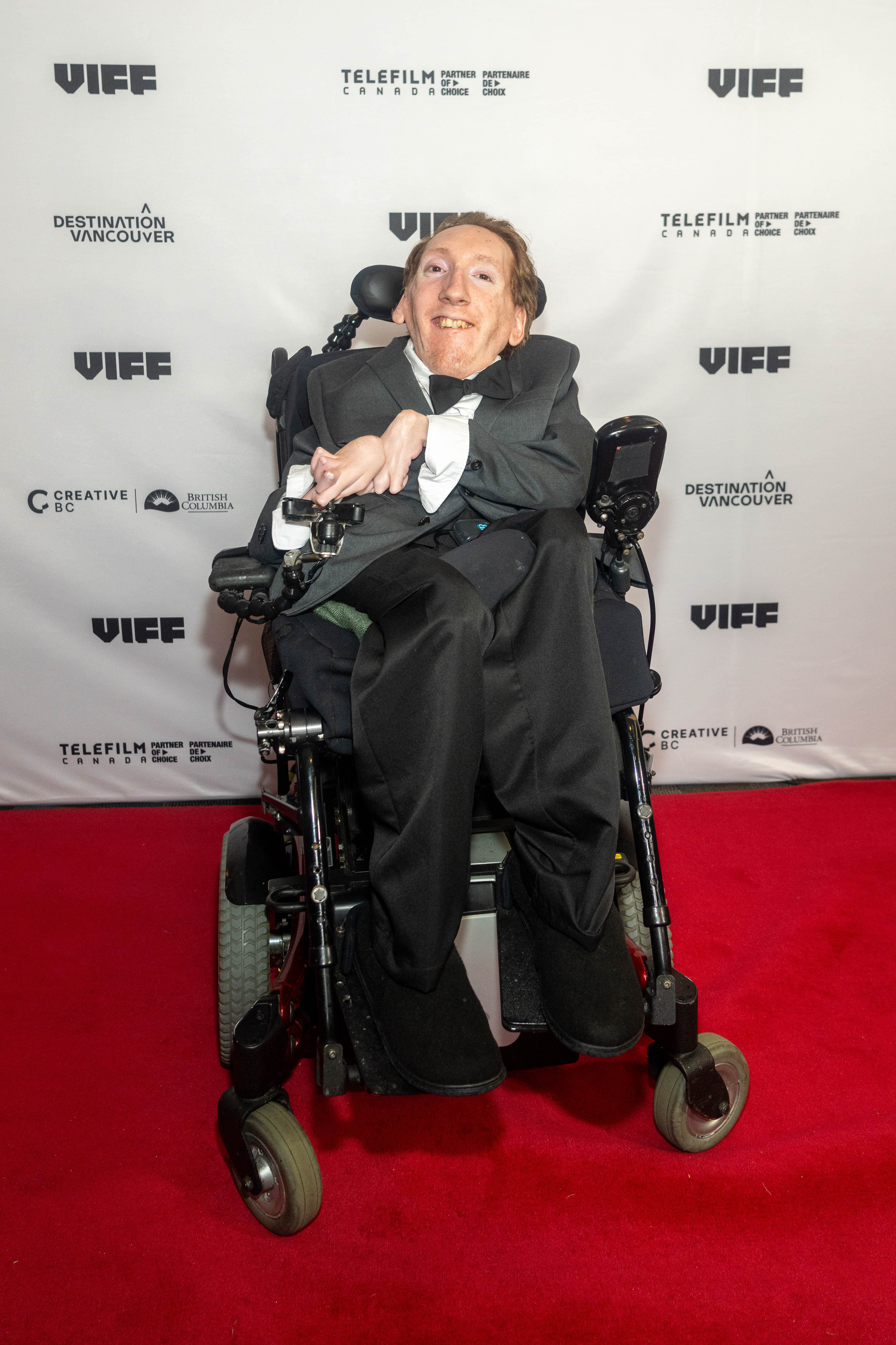 Ari Kinarthy at the Vancouver International Film Festival premiere of Ari's Theme. Photo by Al Lau.
